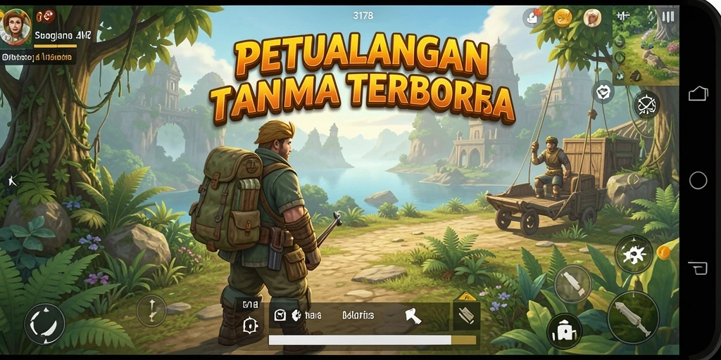 Tangkapan layar utama dari gameplay Open World yang menakjubkan.