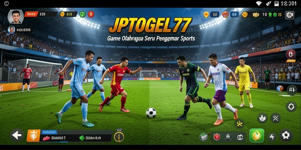 Tampilan gameplay seru dari JPTOGEL77 yang penuh aksi olahraga.