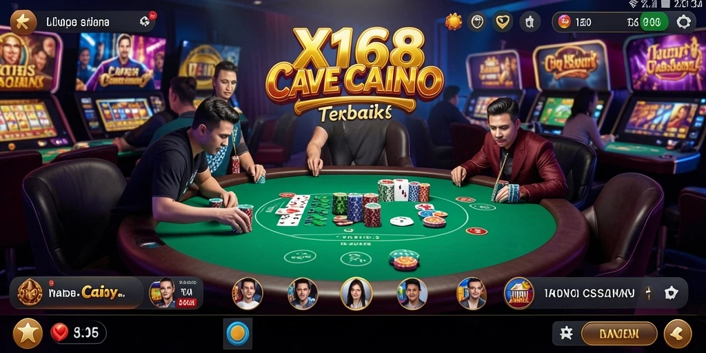 Gameplay Live Casino yang menyenangkan dan interaktif di X168.